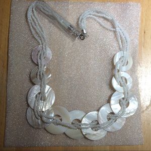 Shell and beads necklace